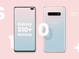 Free Galaxy S10 Plus Mockup Scene Android Mockup Android Mockup Psd Mockup