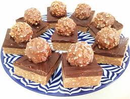 Ferrero Rocher Chocolate Hazelnut Slice Bake Play Smile Chocolate Slice Chocolate Hazelnut No Bake Bars