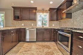 Check spelling or type a new query. Travertine Tile Stainless Steel Hood Vent Commercial Faucet Espresso Cabinets Herringbone Back Commercial Faucets Kitchen Remodel Stainless Steel Hood Vent