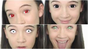 Maybe you would like to learn more about one of these? 5 Crazy Creepy Color Contacts Color Contact Lookbook Fiona Frills Youtube