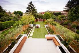 A modern or contemporary garden is characterized by a sleek, streamlined and sophisticated style. 12 Design Moves To Make Your Narrow Lot Look Wider