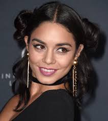By princess leia from star wars with just a few simple makeup tips and how to create the famous princess leia hair buns! Vanessa Hudgens Wears A Princess Leia Hairstyle Ahead Of Star Wars Release Glamour