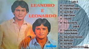 Princípio é o primeiro álbum ao vivo do cantor leonardo gonçalves, lançado em 2014. Leandro E Leonardo Primeiro Lp 1983 Lp Completo Youtube