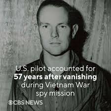 More than half a century ago, U.S. pilot John C.G. Kerr and the aircraft he  was flying over Laos went missing. For decades, nobody knew what came of  him