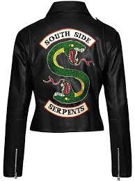 Riverdale Southside Serpents Jughead Jones Women S Black Leather Biker Jacket Ebay In 2021 Riverdale Shirts Riverdale Fashion Leather Jackets Women