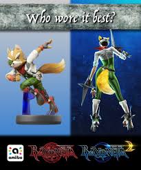 I've been playing bayonetta for a while now, its my first time and the game really got me. Nintendo Au Nz Na Twitteru I Do Look Quite Foxy In This Little Number Xoxo Bayonetta Use The Fox Or Falco Amiibo To Instantly Unlock This Costume In Bayonetta 2 On Nintendoswitch