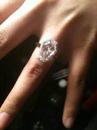 I Adore The Coffin Shaped Stones No Matter The Color But This Diamond Is Gorgeous Jewelry Till Death Goth Wedding