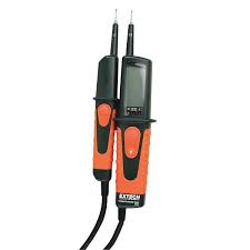 Extech Voltage and Continuity Tester, 690 V Max DC, 0 V Max ...
