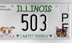 State of illinois first required its residents to register their motor vehicles in 1907. Shelter Medicine Program To Benefit From Illinois License Plate Sales Veterinary Medicine At Illinois