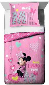 Product title minnie mouse striped bed in a bag kids bedding set w. The Cutest Mickey Minnie Mouse Bedding For Kids