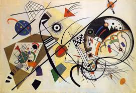 1923 Kandinsky Linea Transversal Modern Art Paintings Abstract Abstract Expressionism Painting Kandinsky Art