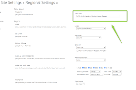 The graph above shows that there is no clock change in utc during 2021. How To Change Office 365 Time Zone Microsoft 365 Atwork