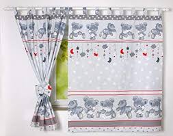Vorhange Das 4 Teilige Set Besteht Aus 2x Vorhange 120cm Breit X 160 Hoch Mit Schlaufen In 2020 Coole Vorhange Vorhang Kinderzimmer Kinder Zimmer