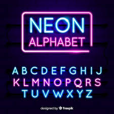 Download Neon Alphabet For Free Lettering Alphabet Fonts Neon Lettering Alphabet