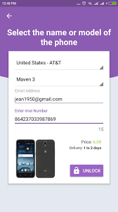 To get your imei number press *#06# on your dial pad or look at the sticker behind the battery of your phone. Unlock Motorola Sim Network Unlock Pin For Android Apk Download