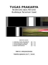 Upah tersebut hanya untuk sampai waktu dzuhur. Wawancara Dengan Petani 4 Sawi