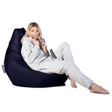 Big Bertha Original Pouf Fauteuil Gamer Pouf Poire Exterieur Bleu Marine Pouf Poire Fauteuil Pouf