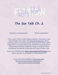 SeventeenSam The Sex Talk Read Online Download Free