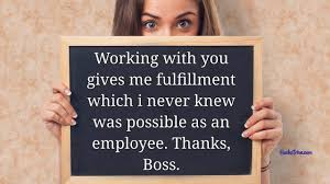 A farewell note is our teamwork hasn't been the same since you left the office. Thank You Messages For Boss Inspirational Short Funny