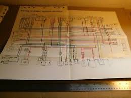 Viragotechforum com view topic total electrical system failure solved. Oem 1984 85 Yamaha Xv700l Xv700lc Wiring Diagram From Factory Dealer Shop Manual Ebay