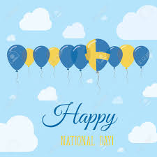 These dates may be modified as official changes are announced. Sweden National Day Flat Patriotic Poster Row Of Balloons In Royalty Free Cliparts Vectors And Stock Illustration Image 77995333