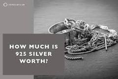 How Much Is 925 Silver Worth? - Understanding the Value