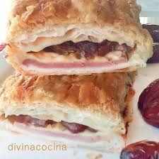 Resultado de imagen de empanada de bacon y datiles