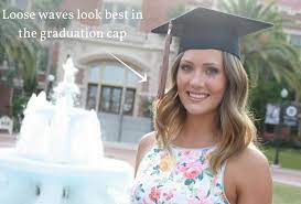 Graduation Cap Hairstyles For Medium Hair Graduation Hairstyles With Cap Cap Hairstyles Medium Hair Styles