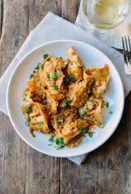 Shiitake Mushroom Tortellini W Soy Cream Sauce Recipe Tortellini Recipes Stuffed Mushrooms Easy Tortellini Recipes