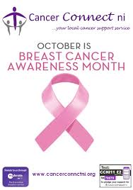 That's why having a mammogram, the screening test for breast cancer, is so important. Breast Cancer Awareness Month October 2015 Cancer Connect Ni