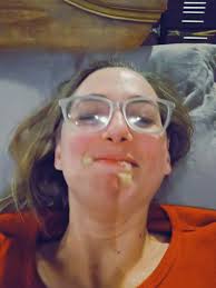 pure joy being fed applesauce from the jar. #couplegoals