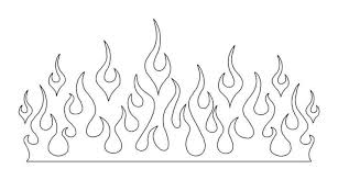 Black And White Flames Monokote Flame Designs Flame Design Stencils Flame Tattoos