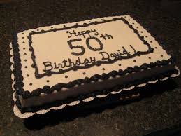 Birthday Sheet Cake Ideas For Men 50th Birthday Cake Birthday Sheet Cakes 50th Birthday Cake Full Sheet Cake