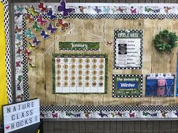 Woodland Whimsy Calendar Bulletin Board Set Butterfly Classroom Theme Butterflies Classroom Camping Theme Classroom