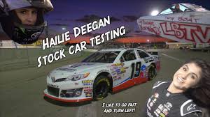 Hailie rochelle deegan (born july 18, 2001) is an american professional stock car racing driver. 16 Year Old Girl Driving Stock Cars Hailie Deegan Youtube
