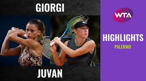 La tennista incanta durante la cerimonia del torneo siciliano. Camila Giorgi Vs Kaja Juvan 2020 Palermo Second Round Wta Highlights Youtube