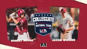 Team usa will compete in group b against korea and israel. Moore Wiggins Selected To Usa Baseball Collegiate National Team Arkansas Razorbacks