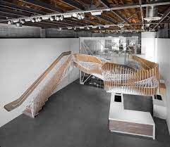 New Offices With A Hyper Modern Interior Design Milk Modern Interior Design Staircase Design Modern Interior