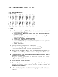 Mar 02, 2021 · soal bahasa indonesia kelas 12 dan kunci jawaban 1. Kunci Mandiri Bio Sma Jilid 1 Kur 13 Pdf