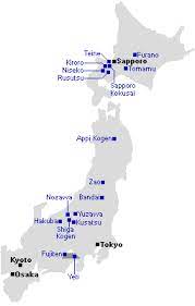 Cortina ski resort hakuba valley trail map liftopia. Jungle Maps Map Of Japan Ski Resorts