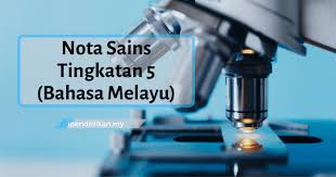Semoga perkongsian mengenai nota ringkas sains tingkatan 5 (bahasa melayu) dapat membantu semua pelajar yang mengambil mata pelajaran sains dalam peperiksaan spm. Nota Sains Tingkatan 5 Bab 1 Hingga 8 Bahasa Melayu