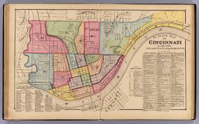 From williams' cincinnati directory, city guide and business mirror or cincinnati in 1855 rare books f499.c5 a18 1855. Cincinnati Outline David Rumsey Historical Map Collection