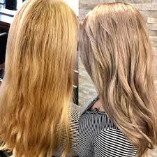 heute im salon gelbstich erfolgreich entfernt mehr glanz und brillanz bei einem kuhlen nordischen blond ohne dunkler zu werden gearbei haare friseur blond