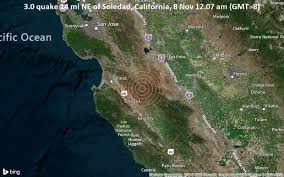 According to the most recent acs, the racial composition of soledad was: Schwaches Beben Der Starke 3 0 Vor Wenigen Minuten Gemeldet Sudostlich Von Salinas California Usa Volcanodiscovery