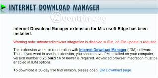 As for the chrome browser, it is not listed in the support browser list. How To Install Internet Download Manager On Microsoft Edge