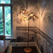 Gold Metal Palm Floor Lamp Sava Co Australia Tree Floor Lamp Floor Lamp Gold Floor Lamp