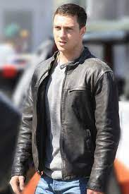 Aaron Taylor Johnson Leather Godzilla Jacket Aaron Taylor Johnson Jacket Aaron Taylor Johnson Leather Jacket Brands Leather Jacket Men