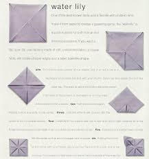 Waterlily Napkin Fold Instructions Napkins Napkin Folding Table Napkins