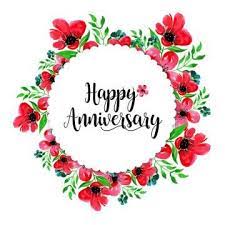 Watercolor Floral Wedding Anniversary Frame Png And Vector Anniversary Frame Floral Watercolor Flower Drawing