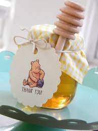 Winnie The Pooh Honey Jar Favors Disney Baby Shower Winnie The Pooh Honey Baby Bear Baby Shower